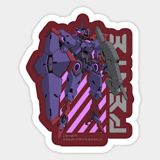 Beguir Pente Gundam Sticker